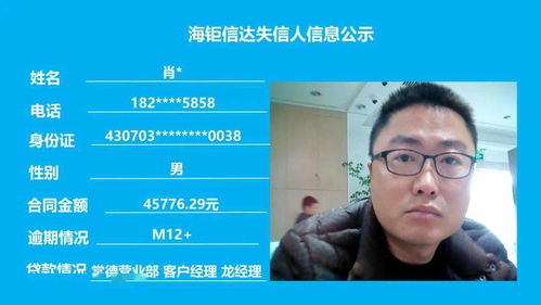 公司動態(tài) | 海鉅信達關于第230期網貸失信人信息公示的公告